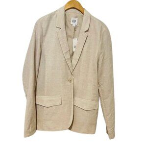 NWT Gap Linen/Cotton Blazer Size 12